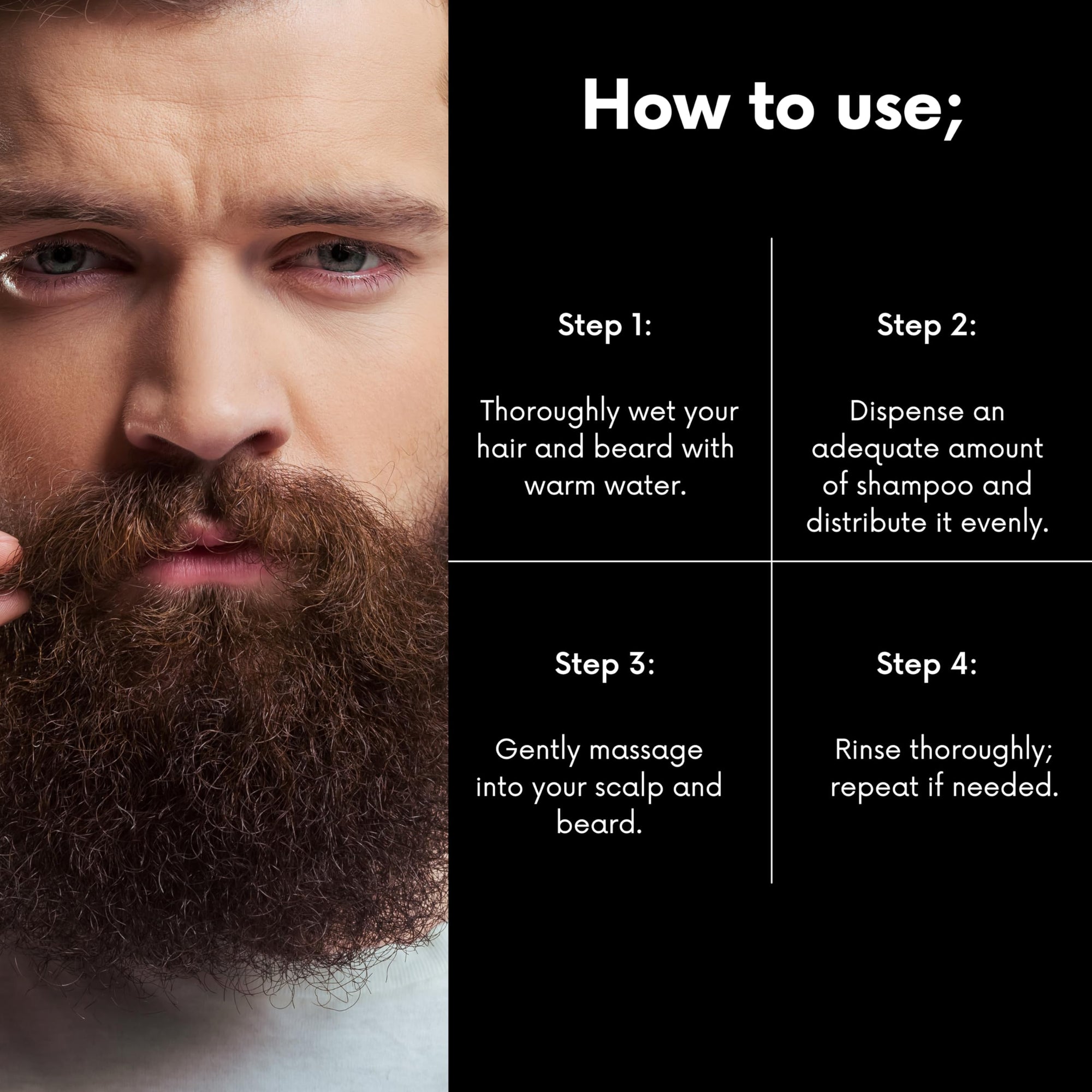 Morfose Ossion Premium Barber Purifying Shampoo 17oz - Nourishing Formula | Salon Quality
