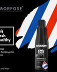 Morfose Ossion Premium Barber Purifying Shampoo 17oz - Nourishing Formula | Salon Quality