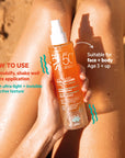 SVR Sun Secure Eau Solaire SPF 50 Factor Sun Water 200 ml