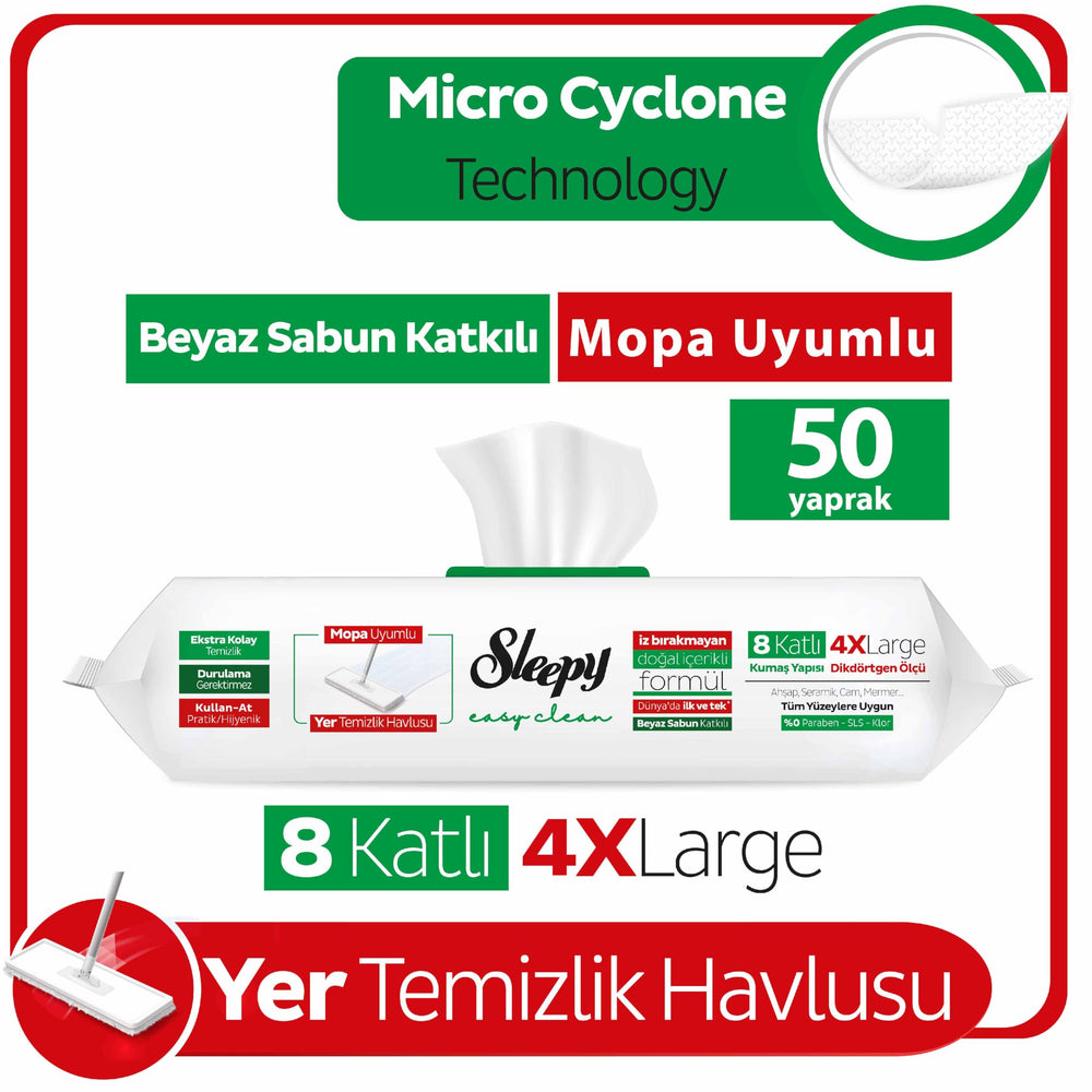 Natural Surface Cleaning Cloths with Arabic Soap - 100 Count | Eco-Friendly - image 7