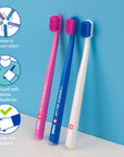 Curaprox 5460 Ultra Soft Manual Toothbrush for Sensitive Teeth and Gums - Gentle & Effective Plaque Removal - image 6