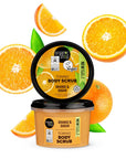 Organic Shop Citrus Body Scrub - Natural Skincare with Vitamin C, 12.17 fl oz