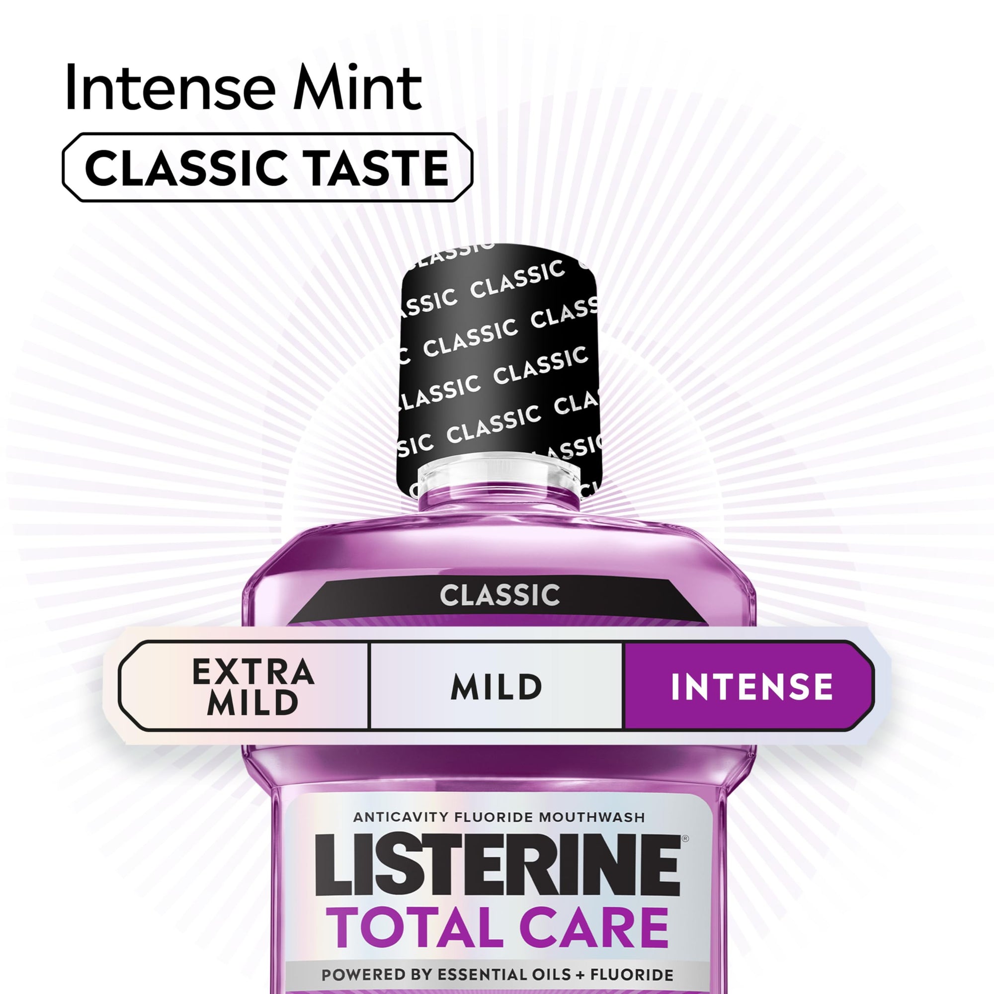 Listerine Advanced White Mouthwash 33.8oz - Gentle Flavor | Oral Care