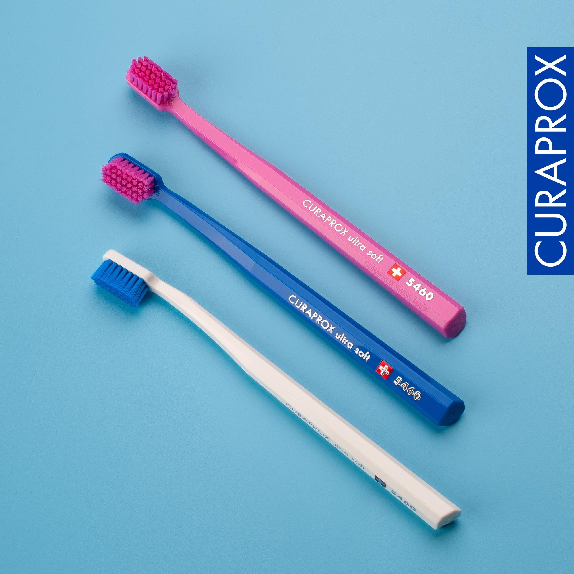 Curaprox 5460 Ultra Soft Manual Toothbrush for Sensitive Teeth and Gums - Gentle &amp; Effective Plaque Removal - image 8