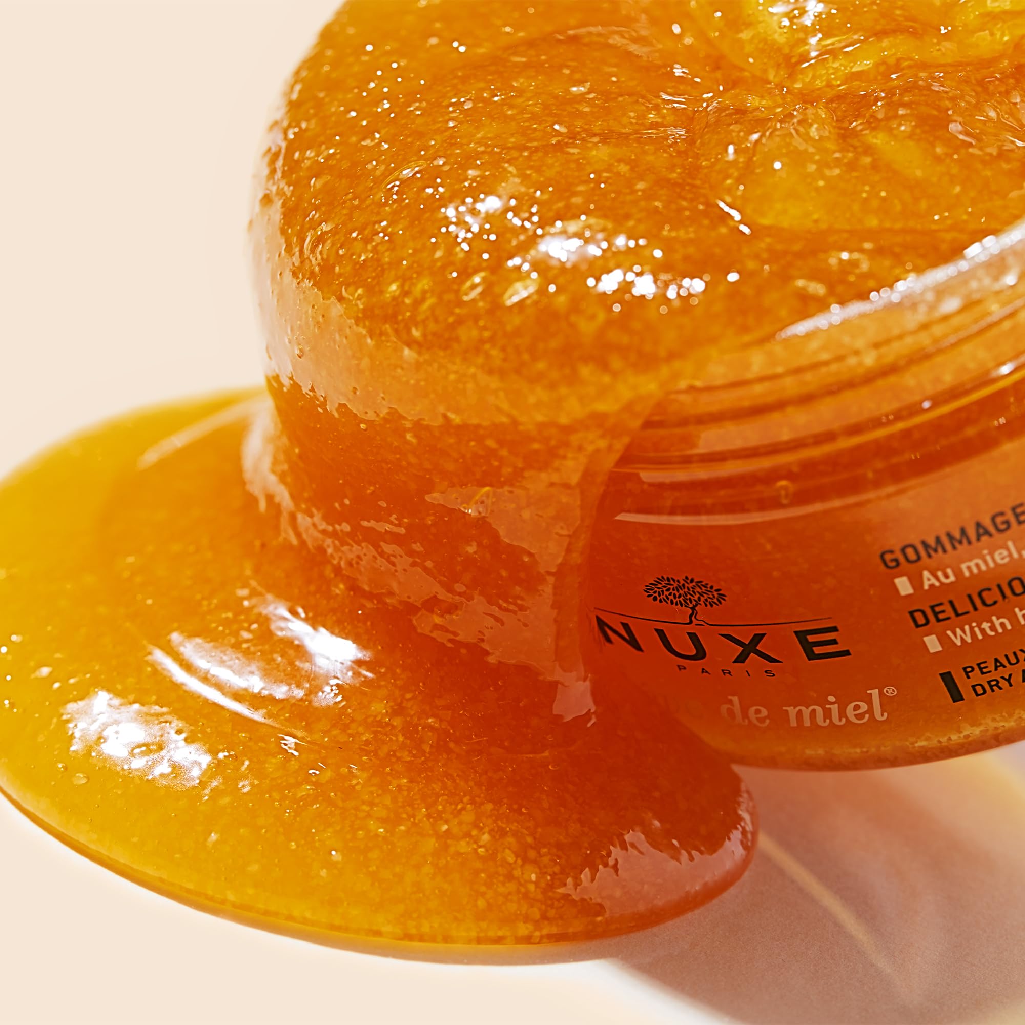 Nuxe Reve de Miel Deliciously Nourishing Body Scrub - Honey &amp; Natural Oils, Paraben-Free, 5.92 fl oz