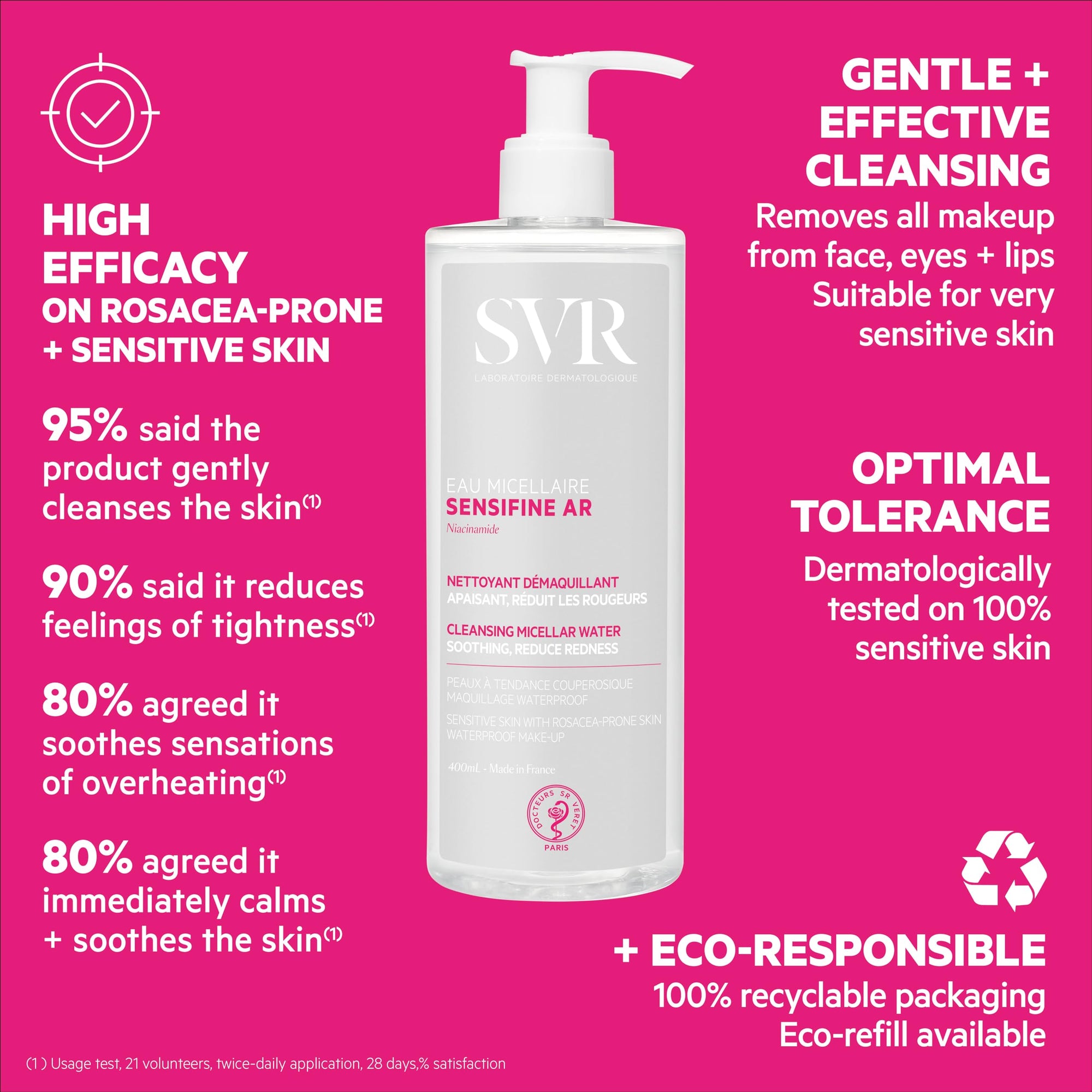 SVR Sensifine AR Eau Micellaire 400ml