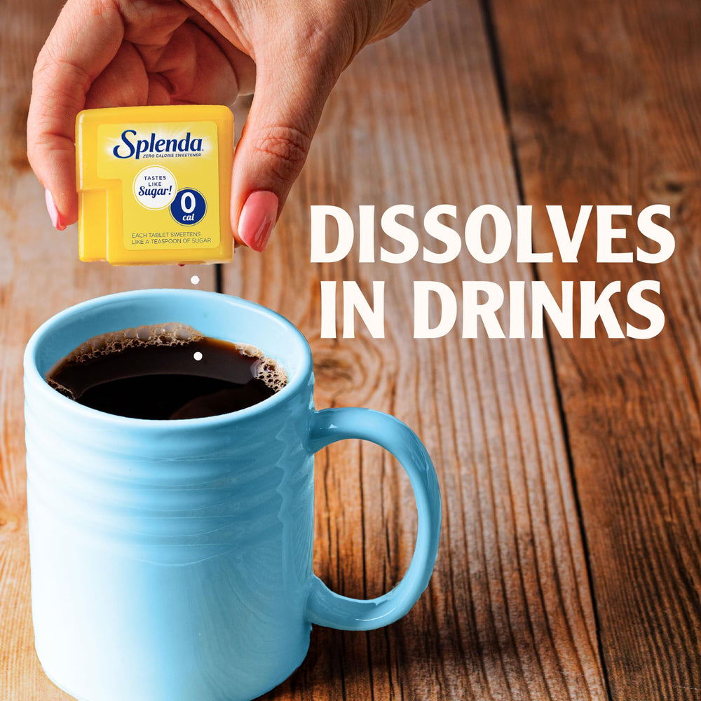Splenda Sugar Substitute Tablets - Low-Calorie Sweetener for Diabetics & Dieters