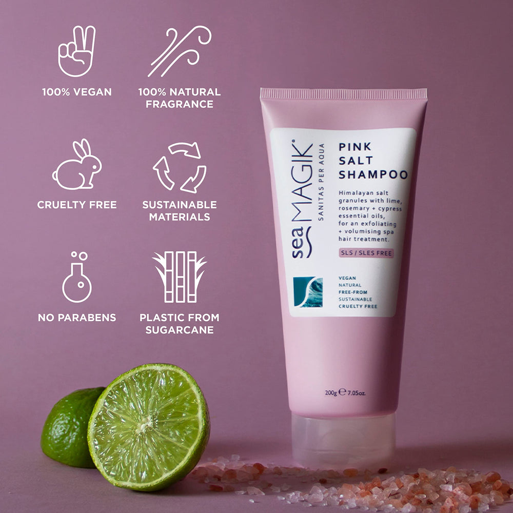 Dead Sea Spa Magik Pink Salt Shampoo 200g