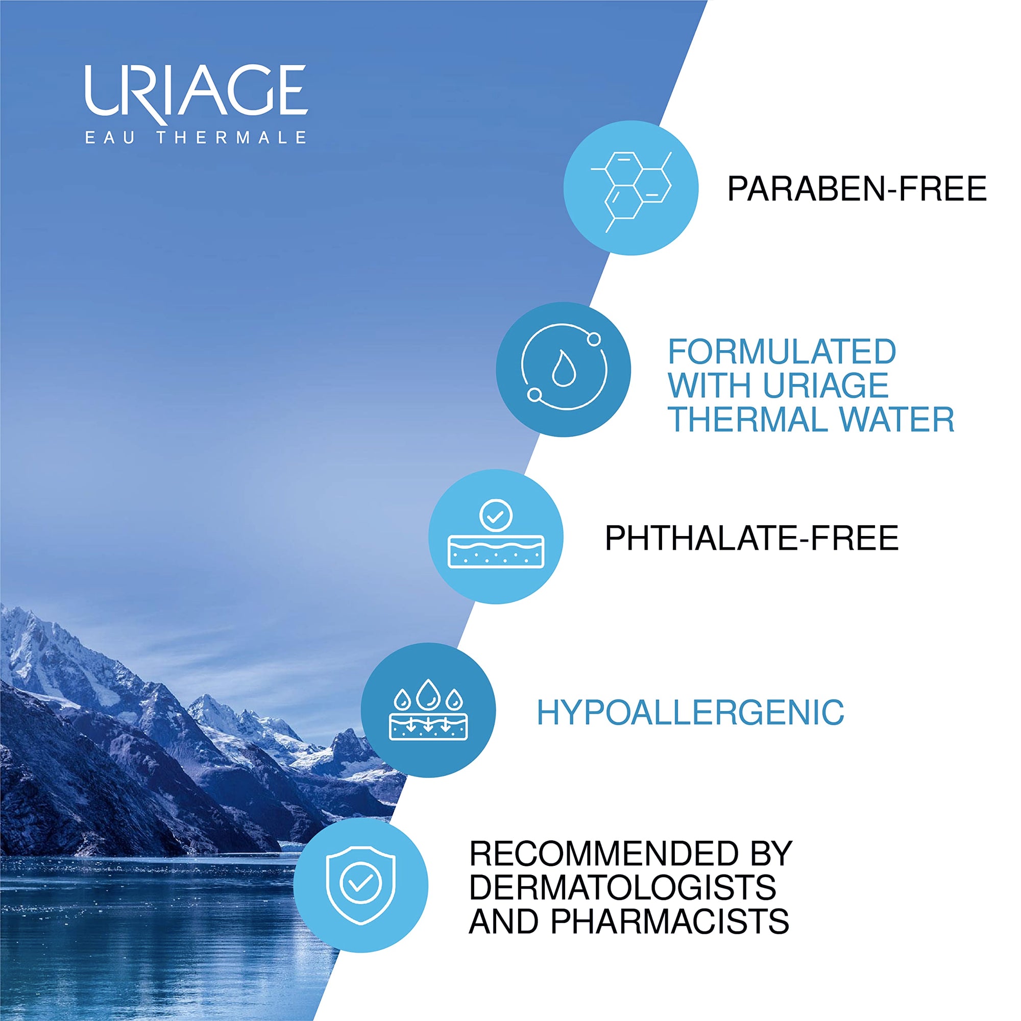 Uriage Bariederm Cleansing Cica Gel - Gentle, Fragrance-Free Skincare for Dry, Sensitive Skin