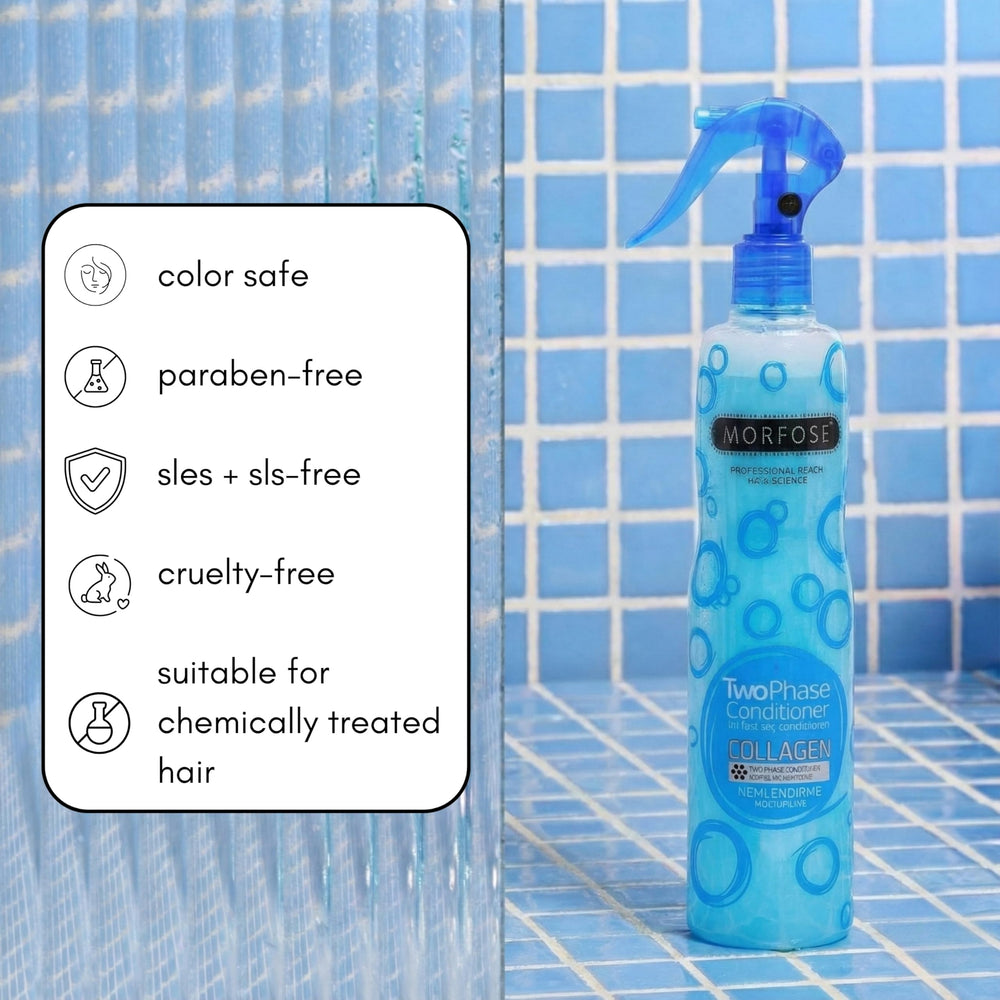 Morfose Two Phase Detangling Spray 400ml - Frizz Control | Hair Care