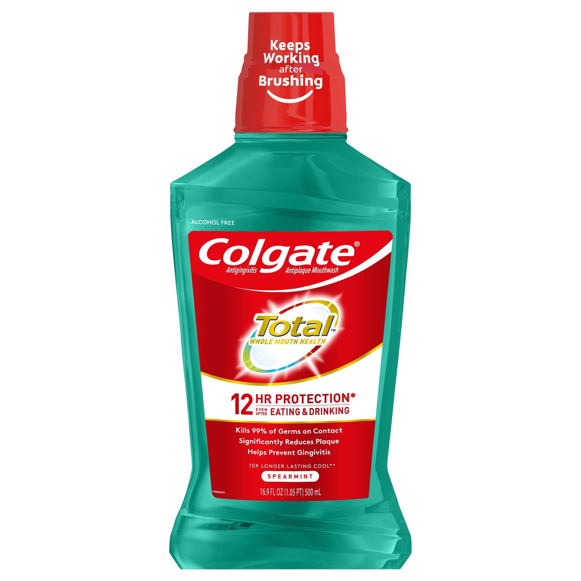 Colgate Plax Tea &amp; Lemon Mouthwash Alcohol Free 500ml | Fluoride Protection