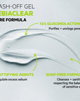 SVR Sebiaclear Gel Moussant 400ml - Gentle Facial Cleansing Gel for Oily & Sensitive Skin