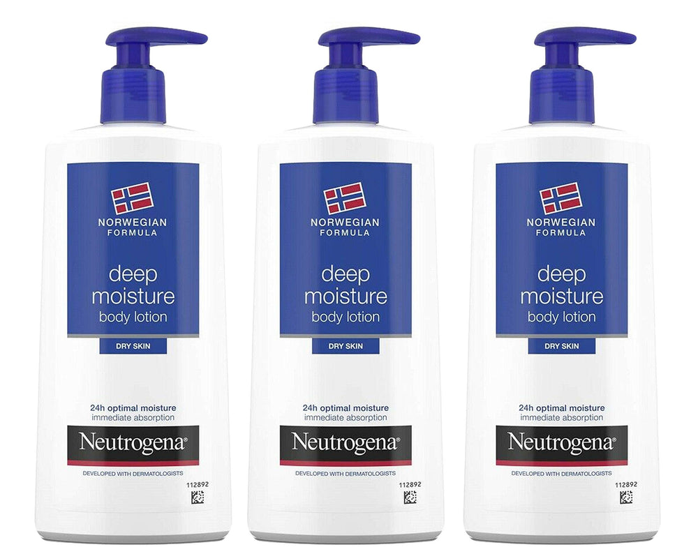 Neutrogena Nourishing Hand & Body Cream 300ml - Deep Moisture Relief | Hydrating Formula