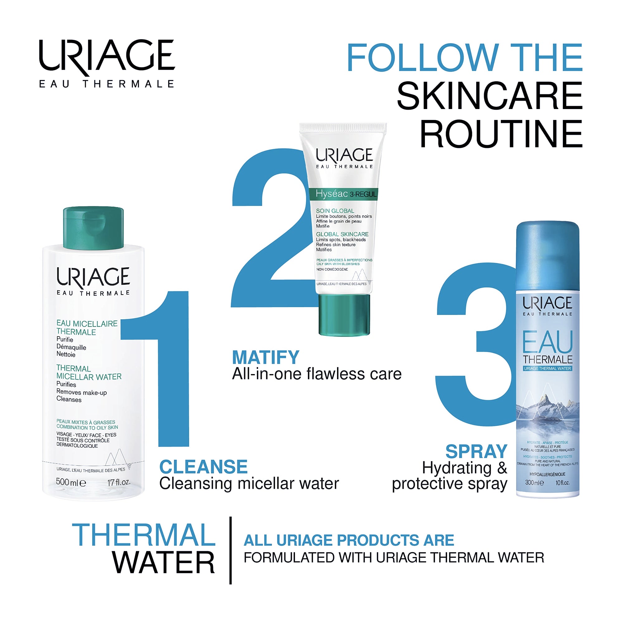 Uriage Hyseac 3 Regul Global Skin Care 40ml