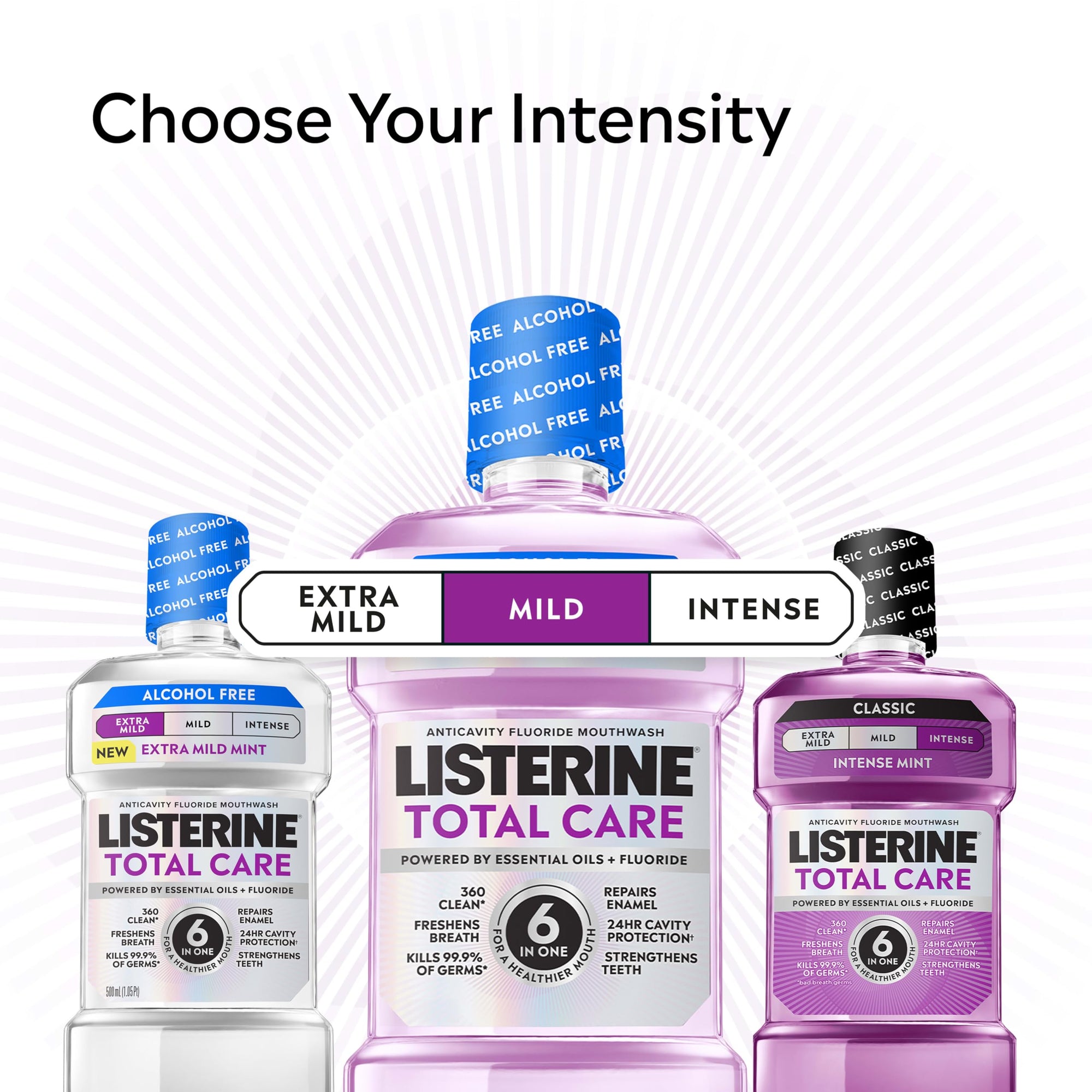 Listerine Total Care Dental Protection 250ml Light Mint
