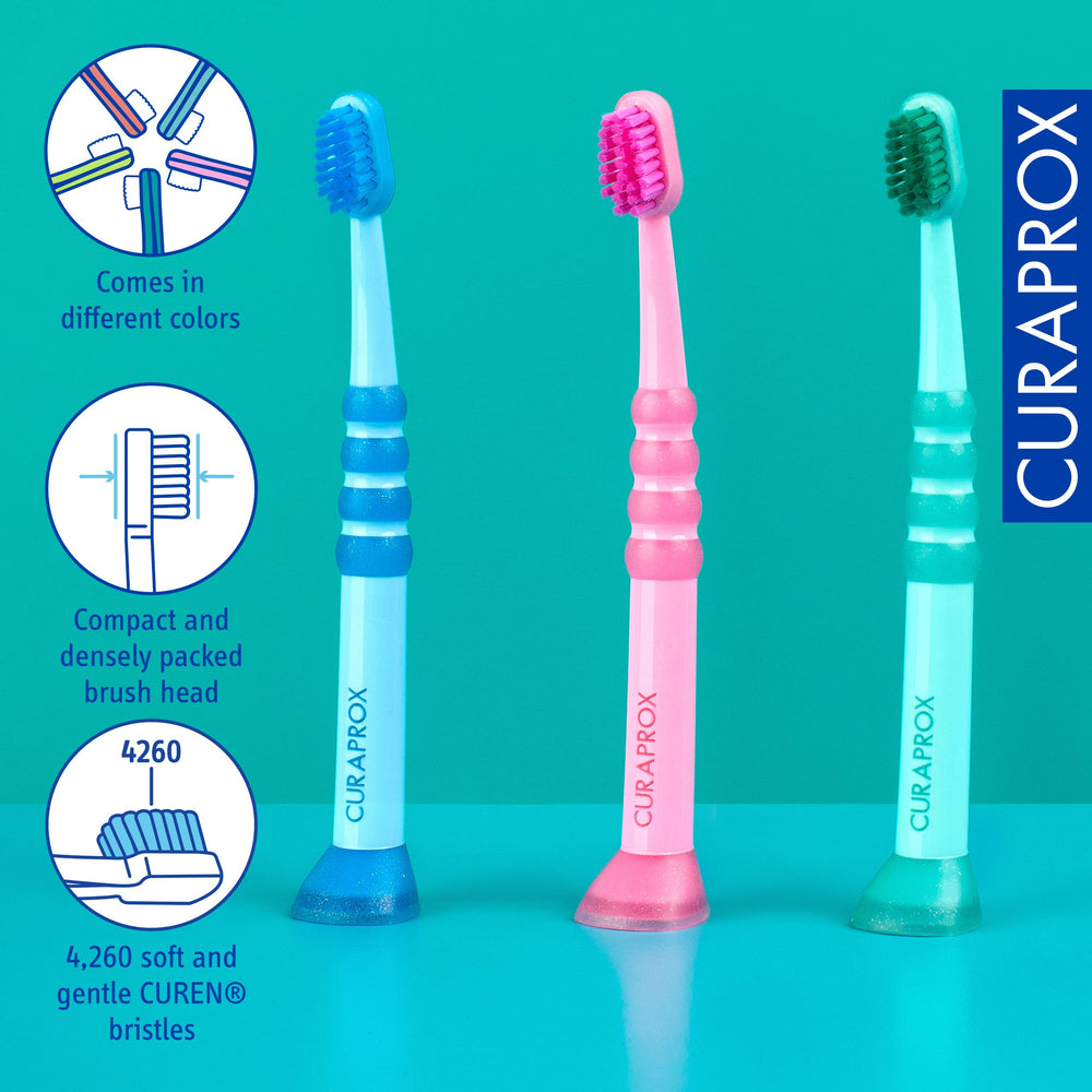 Curaprox Curakid Children's Toothbrush 0-3 Years