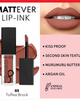 Note Mattever Lipstick 04 - Long-Lasting Liquid Lipstick, Vegan, Paraben-Free