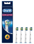 Oral-B Replacement Toothbrush Heads - Floss Action 2 Pack for Oral-B Electric Toothbrush Handles