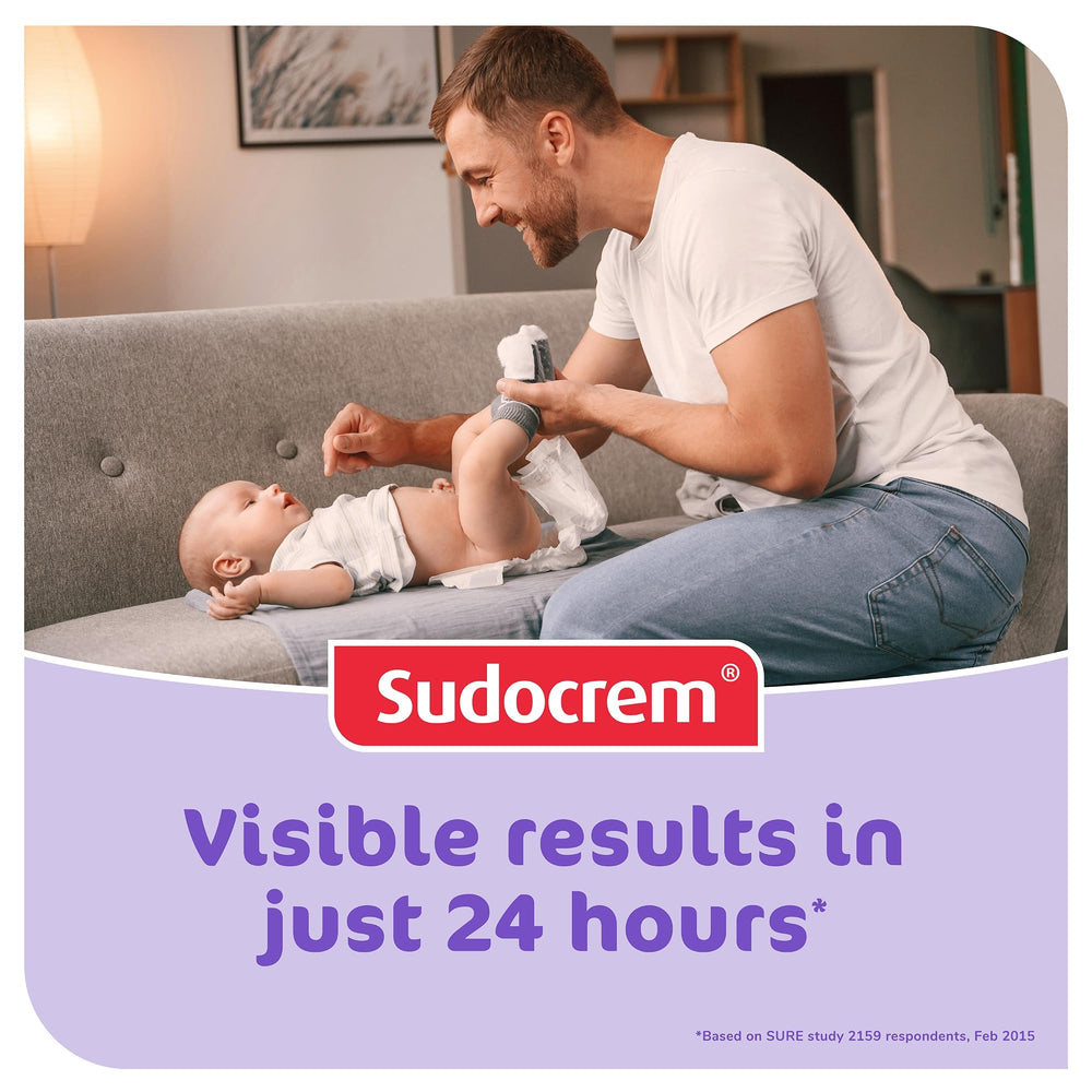 Sudocrem Baby Care Cream 125g - Diaper Rash Relief & Skin Protection