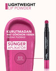 Flormar Lightweight Moisturizing Lip Powder with Matte Finish