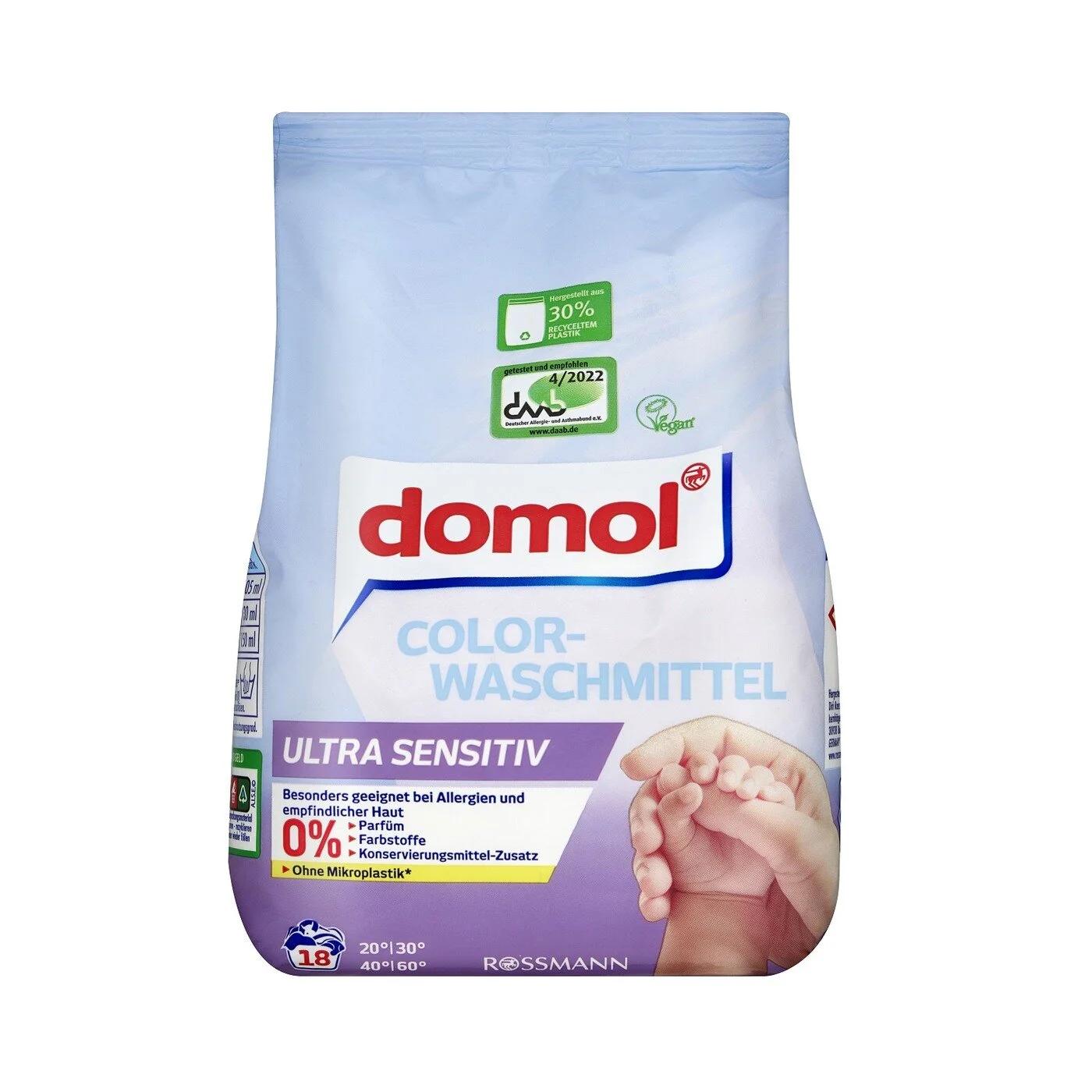 Domol Eco Ultra Sensitive Color Laundry Powder 1.215 kg