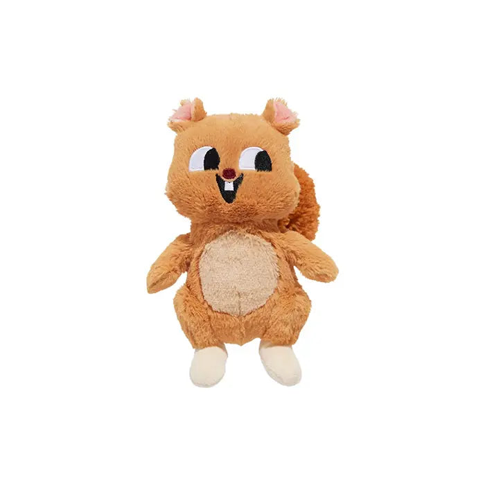 Bark Pearl Plush Squeaky Squirrel Dog Toy for Playtime