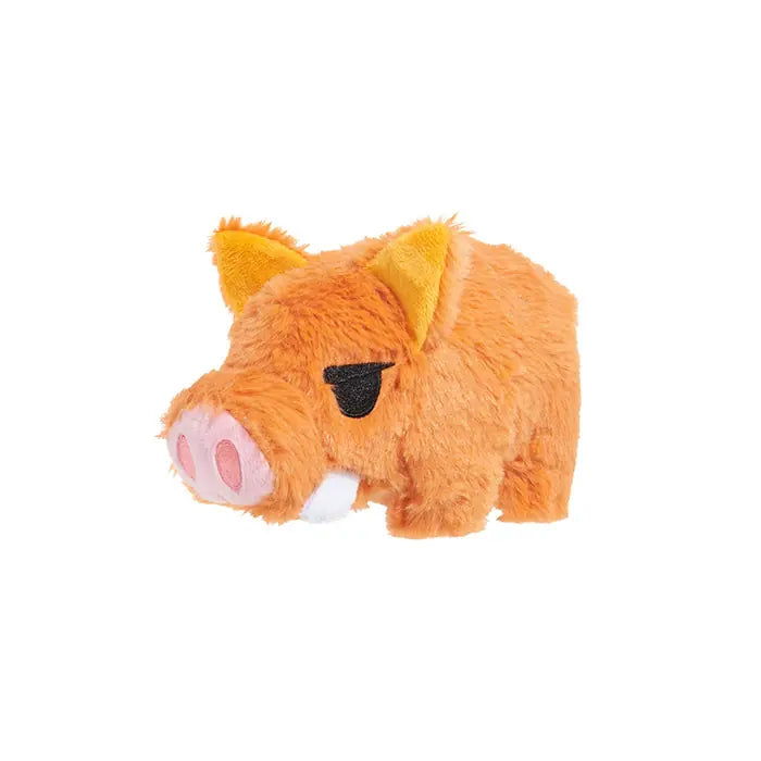 Bark Beau Plush Pig Squeaky Dog Toy for Playful Pets Size M