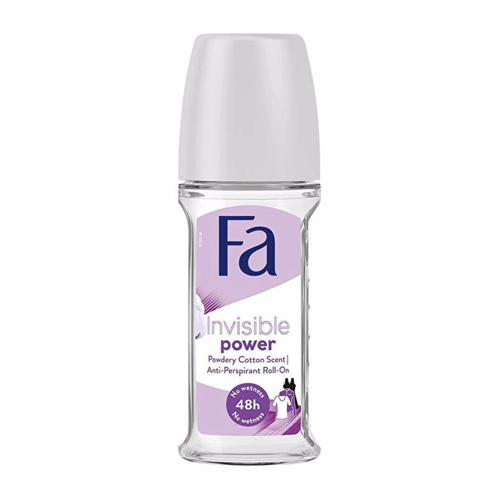 Fa Invisible Power Roll-On Deodorant for Women 50 ml