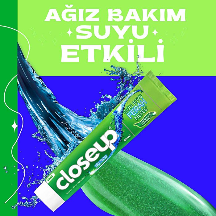 Closeup Toothpaste Menthol Fresh 50ml - Active Zinc Technology | Gel Formula - view 6