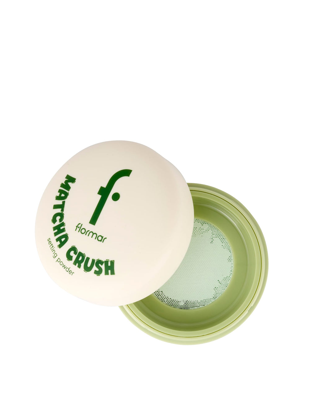 Flormar Matcha Whisper Redness-Correcting Matte Setting Powder, 8 g