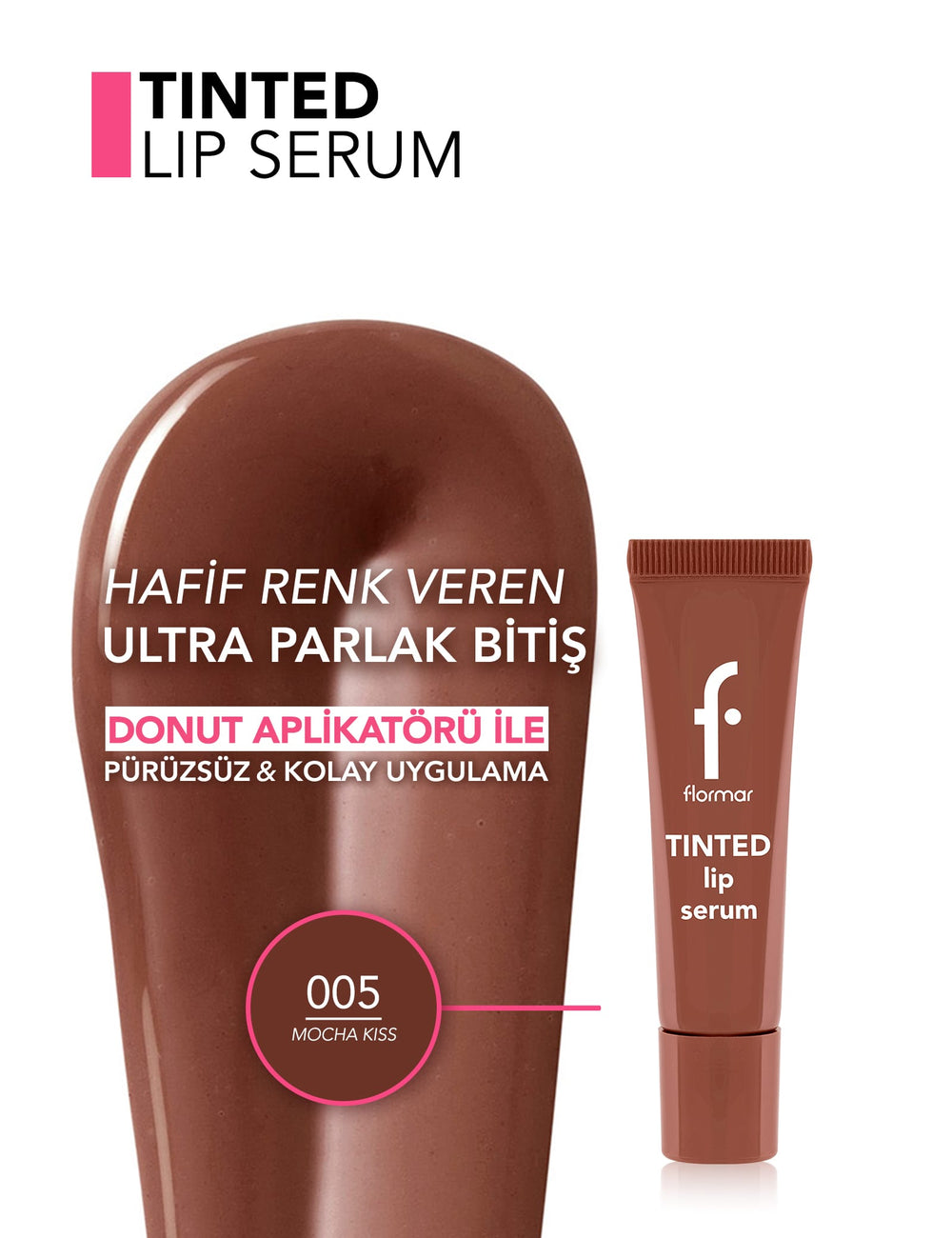 Flormar Tinted Lip Serum Hydrating Tinted Lip Serum 10ml