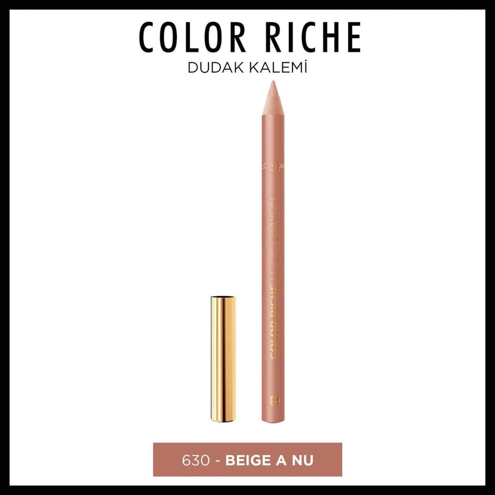 L'Oreal Paris Color Riche Lip Liner 630 Beige a Nu 1.2g