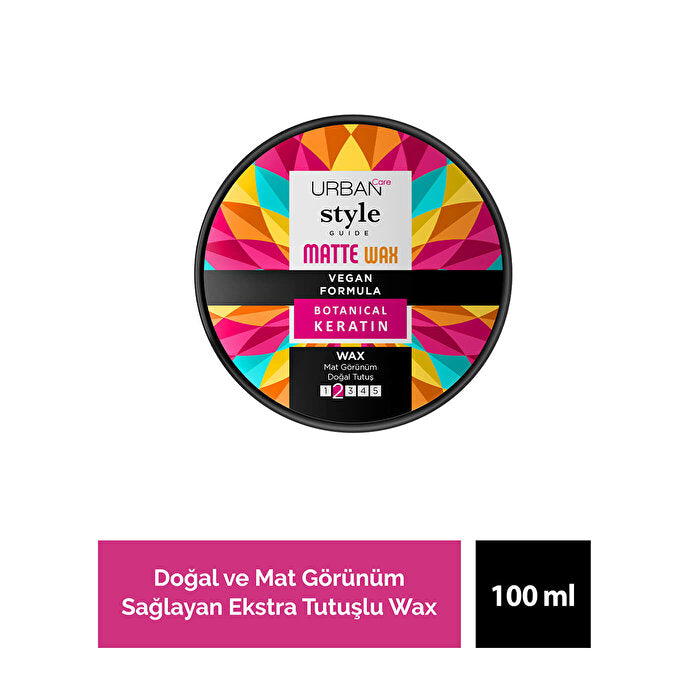 Urban Care Style Wax Matte Natural Look 100ml & RODEO Professional Mace Brush - view 2