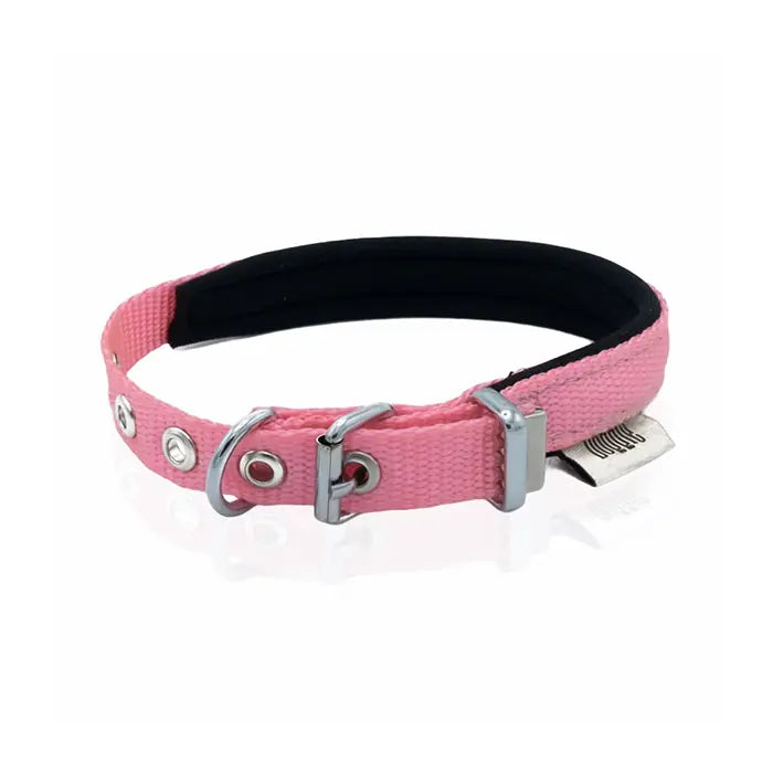 Doggie Comfort Woven Dog Collar Adjustable 1.5x20-25cm