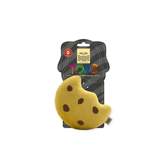 Doggie Plush Cookie Dog Toy Soft Squeaky Playmate 11cm