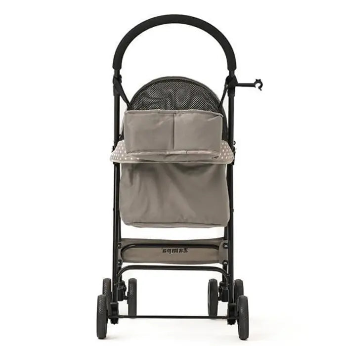Zampa Perez Pet Stroller for Cats and Small Dogs Grey 42x63x89cm