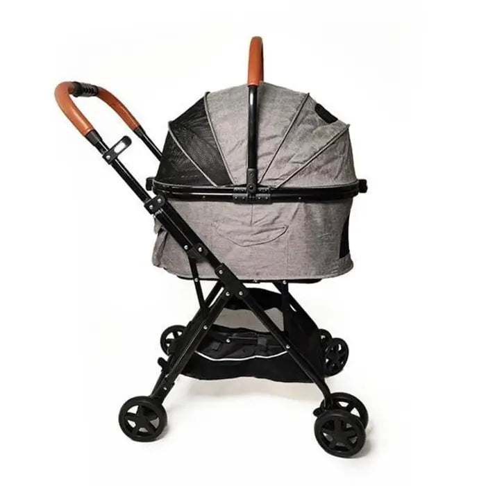 Zampa Bottas Pet Stroller for Cats and Dogs Grey 48x80x99cm