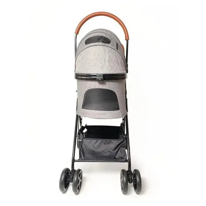 Zampa Bottas Pet Stroller for Cats and Dogs Grey 48x80x99cm