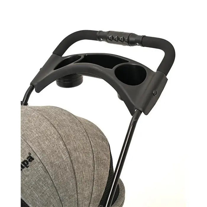 Zampa Melona Pet Stroller for Cats and Dogs Grey 57x84x107cm