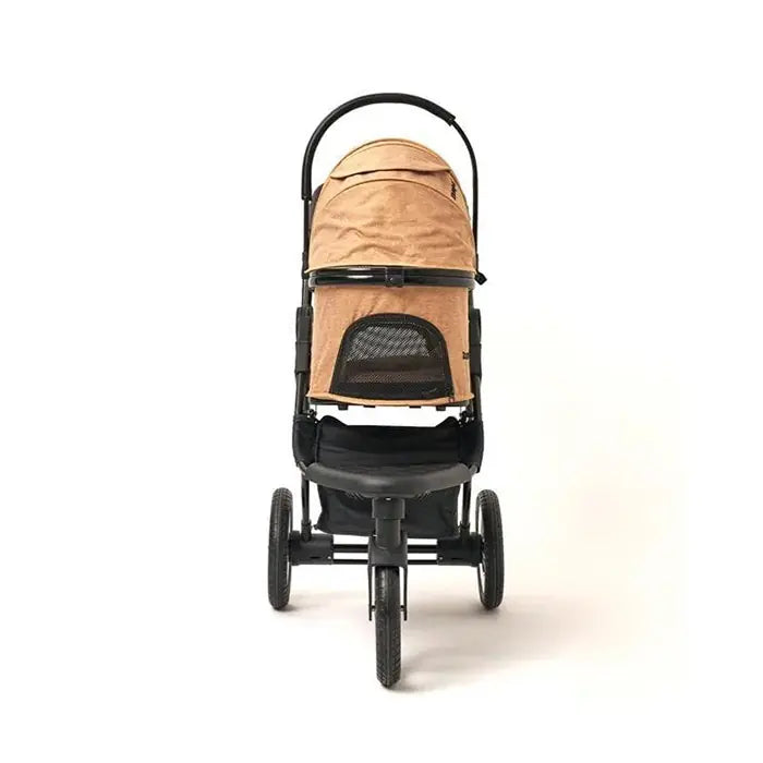 Zampa Melona Pet Stroller Khaki Folding Carrier 57x48x107cm