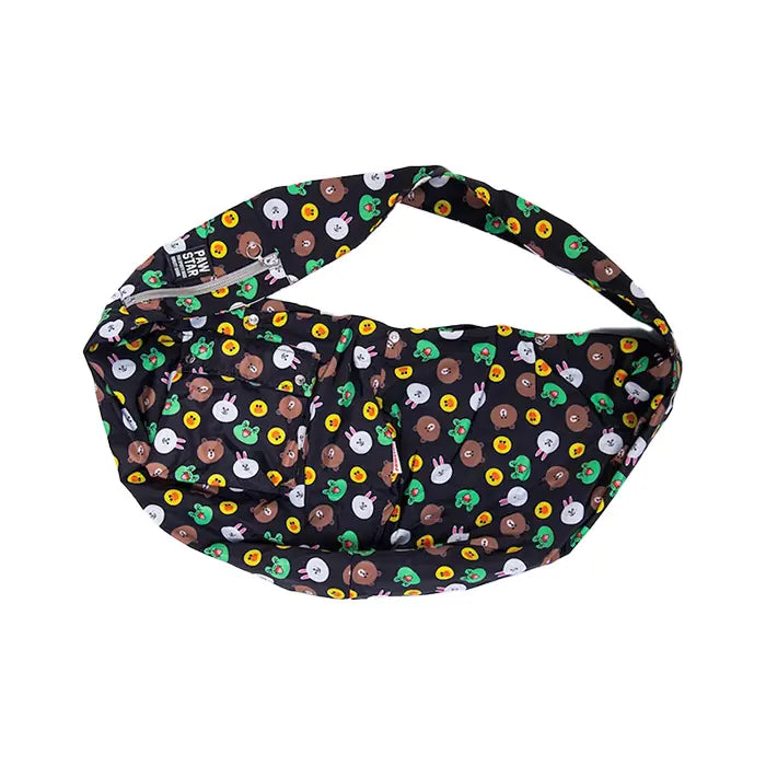 M-Pets Pawstar Osaka Smile Crossbody Pet Carrier Bag