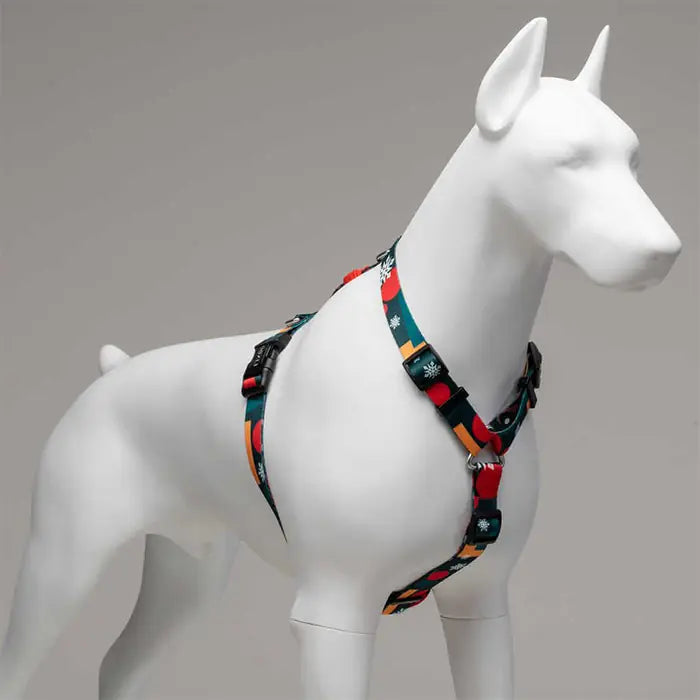 Lindo Reindeer H-Type Dog Harness Adjustable Comfort Accessory