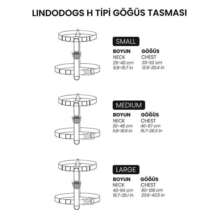 Lindo Reindeer H-Type Dog Harness Adjustable Comfort Accessory