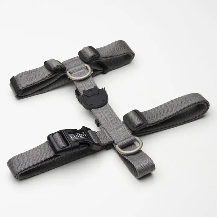Lindo H-Type Dog Harness Adjustable Comfort Design Medium