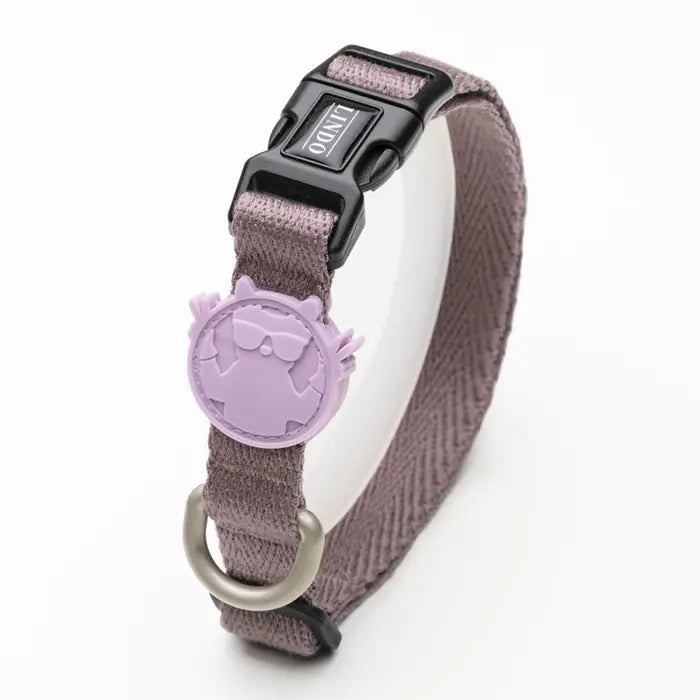 Lindo Dog Collar Adjustable Patterned Neck Strap Medium 37-56cm