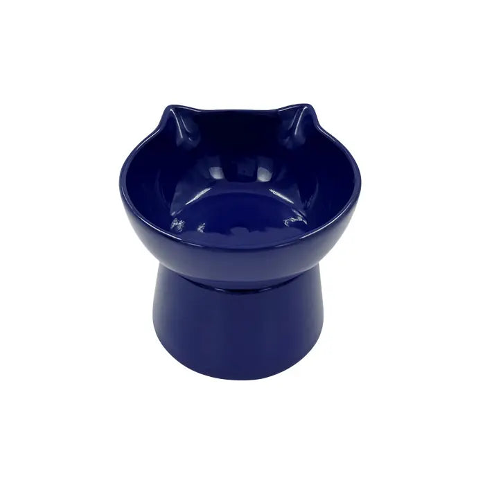 Sampaws Cat Figured Elevated Pet Food and Water Bowl