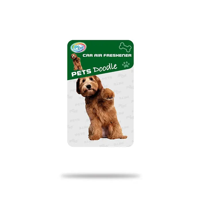 Airgut Pets Doodle Car Air Freshener for Fresh Vehicle Interiors