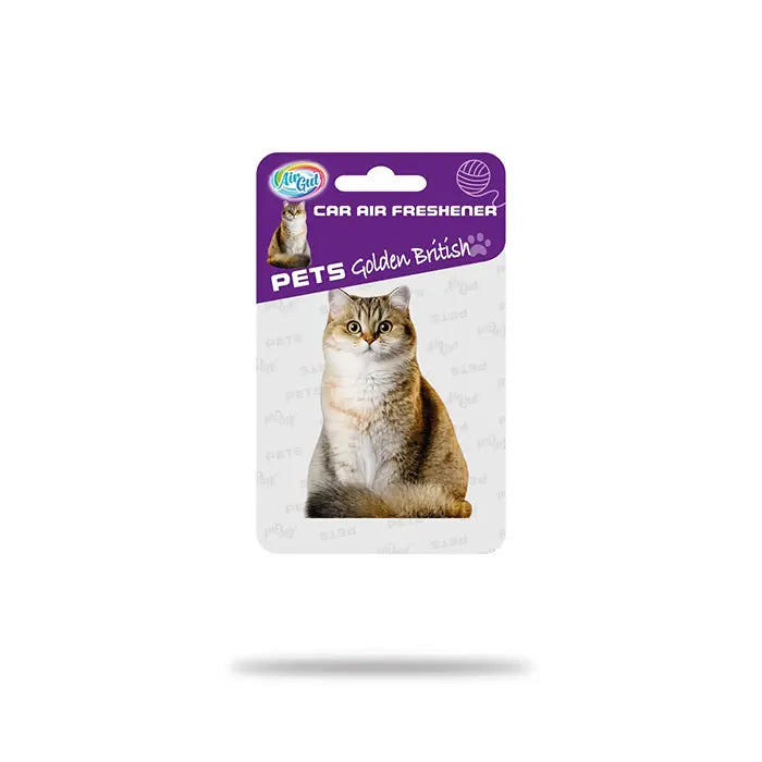 Airgut Pets King Golden British Car Air Freshener 1 Unit