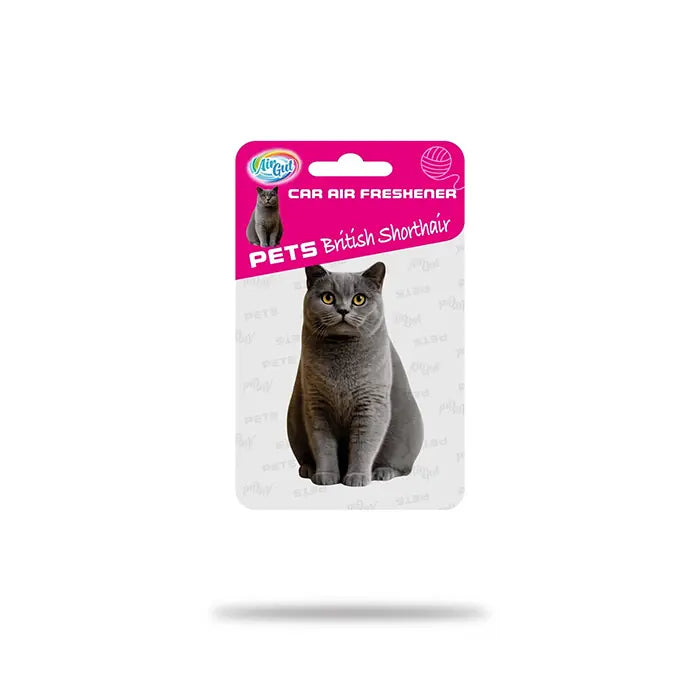 Airgut Pets British Shorthair Car Air Freshener 1 Unit