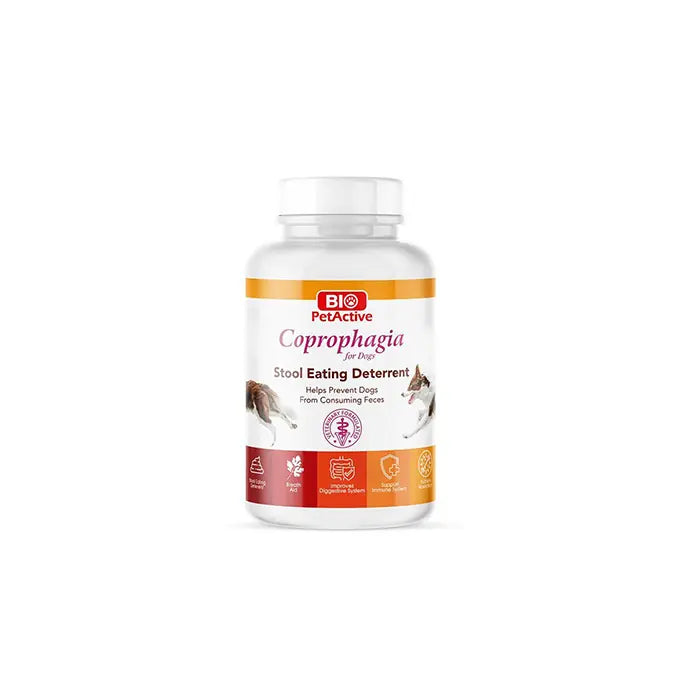 Bio Pet Active Coprophagia Stool Deterrent for Dogs 60 Tablets